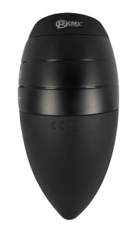 Черный мастурбатор с гибкими крылышками