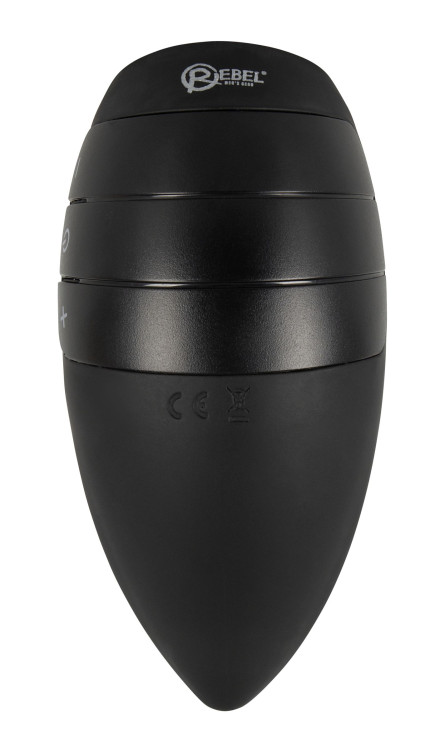 Черный мастурбатор с гибкими крылышками Черный мастурбатор с гибкими крылышками