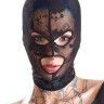 Кружевная маска-балаклава с отверстиями для глаз и рта