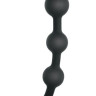 Черные анальные бусы Anal beads - 50 см.