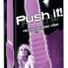 Фиолетовый вибратор Push it с возвратно-поступательными движениями Фиолетовый вибратор Push it с возвратно-поступательными движениями
