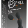 Черная анальная пробка с вибрацией, вращением и пультом ДУ RC Butt Plug with 2 Functions Черная анальная пробка с вибрацией, вращением и пультом ДУ RC Butt Plug with 2 Functions