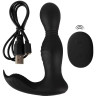 Черная анальная пробка с вибрацией, вращением и пультом ДУ RC Butt Plug with 2 Functions Черная анальная пробка с вибрацией, вращением и пультом ДУ RC Butt Plug with 2 Functions