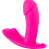 Розовый вибромассажер RC Panty Vibrator со стимулятором клитора