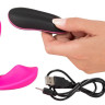 Розовый вибромассажер RC Panty Vibrator со стимулятором клитора