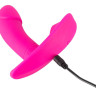 Розовый вибромассажер RC Panty Vibrator со стимулятором клитора