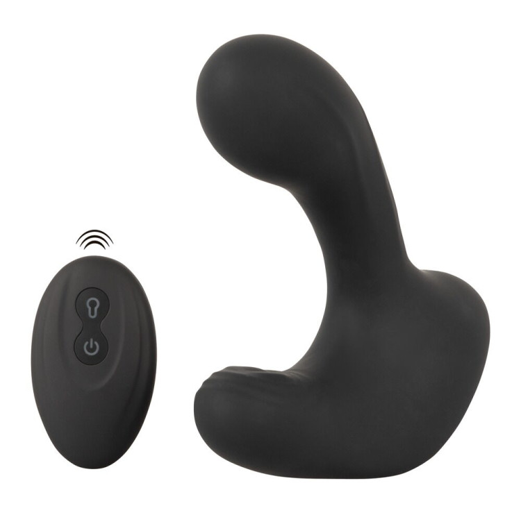 Черная анальная вибропробка с функцией расширения RC Butt Plug with 3 functions Черная анальная вибропробка с функцией расширения RC Butt Plug with 3 functions