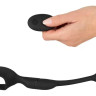Черное виброкольцо с анальной пробкой Cock Ring with RC Butt Plug Черное виброкольцо с анальной пробкой Cock Ring with RC Butt Plug