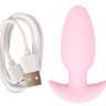Розовая анальная пробка с вибрацией Cuties Vibrating Mini Butt Plug - 8 см. Розовая анальная пробка с вибрацией Cuties Vibrating Mini Butt Plug - 8 см.