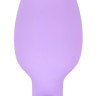 Сиреневая анальная пробка с вибрацией Cuties Vibrating Mini Butt Plug - 8 см.