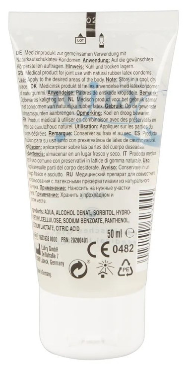 Анальная смазка на водной основе Just Glide Anal - 50 мл. Анальная смазка на водной основе Just Glide Anal - 50 мл.