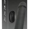 Черная вибронасадка для пениса с хомутом для мошонки и пультом ДУ Remote Controlled Penis Extension