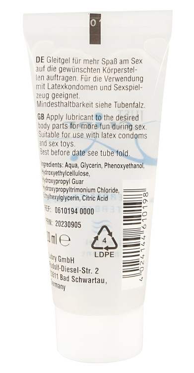 Гель-смазка на водной основе Just Glide - 20 мл. Гель-смазка на водной основе Just Glide - 20 мл.