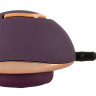 Фиолетовый вращающийся массажёр для вульвы Rotating Vulva Massager