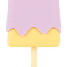 Сиреневый мини-вибратор в форме пломбира Vibrating Popsicle Сиреневый мини-вибратор в форме пломбира Vibrating Popsicle