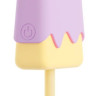 Сиреневый мини-вибратор в форме пломбира Vibrating Popsicle Сиреневый мини-вибратор в форме пломбира Vibrating Popsicle