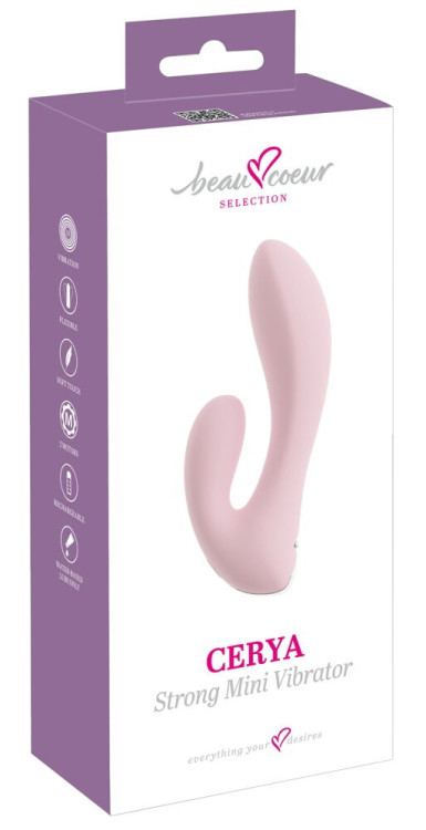 Розовый мини-вибратор CERYA Strong Mini Vibrator - 14 см. Розовый мини-вибратор CERYA Strong Mini Vibrator - 14 см.