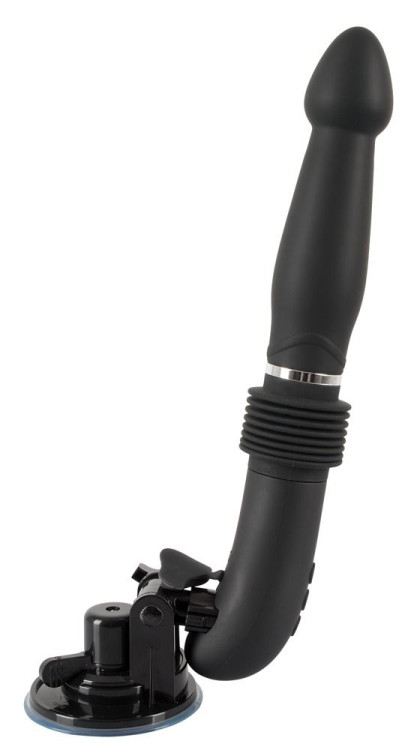 Черная секс-машина с поступательными движениями Fucking Machine Черная секс-машина с поступательными движениями Fucking Machine