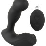 Черный вибростимулятор простаты RC Prostate Massager - 13,1 см.