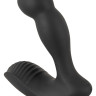 Черный вибростимулятор простаты RC Prostate Massager - 13,1 см.