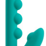 Зеленый вибратор SYLORA Unique Beads Vibrator - 17 см. Зеленый вибратор SYLORA Unique Beads Vibrator - 17 см.