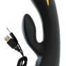 Черный вибратор-кролик с электростимуляцией E-Stim Rabbit Vibrator - 20,5 см. Черный вибратор-кролик с электростимуляцией E-Stim Rabbit Vibrator - 20,5 см.