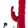 Красный вибратор-кролик с 3 подвижными кольцами Rabbit Vibrator with 3 Moving Rings - 23,7 см. Красный вибратор-кролик с 3 подвижными кольцами Rabbit Vibrator with 3 Moving Rings - 23,7 см.