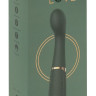 Зеленый стимулятор точки G Luxurious G-Spot Massager - 19,5 см.