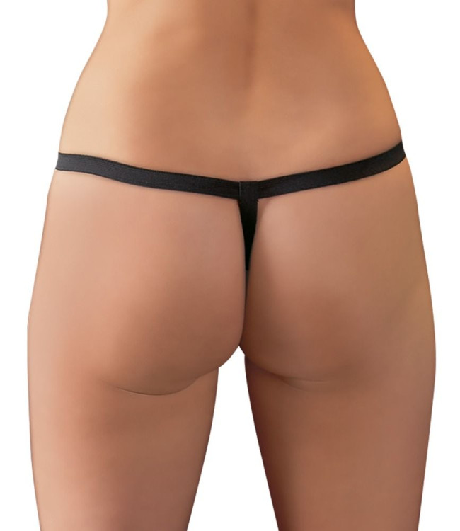 Открытые трусики с цепочкой в месте доступа