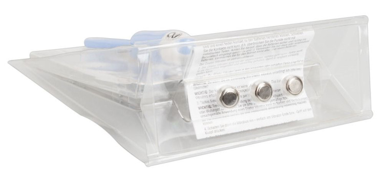 Голубой вибратор для уретры Dilator Vibe - 19 см. Голубой вибратор для уретры Dilator Vibe - 19 см.