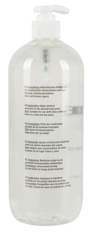 Гель-смазка на водной основе Just Glide Waterbased - 1000 мл. Гель-смазка на водной основе Just Glide Waterbased - 1000 мл.