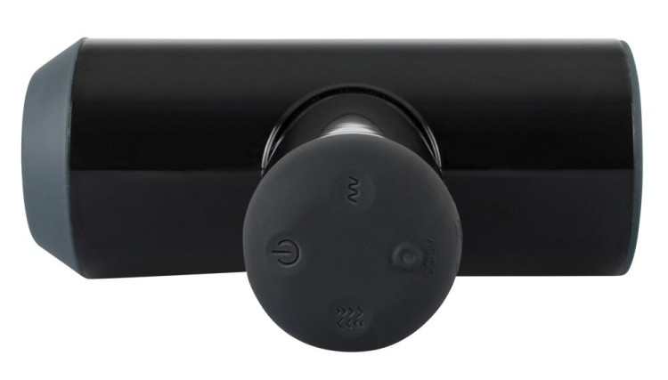 Черный мастурбатор с удобной ручкой Masturbator with 2 Functions Черный мастурбатор с удобной ручкой Masturbator with 2 Functions