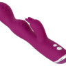 Фиолетовый вибратор A & G-Spot Rabbit Vibrator для стимуляции зон G и A - 23,6 см.