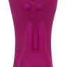 Фиолетовый вибратор A & G-Spot Rabbit Vibrator для стимуляции зон G и A - 23,6 см.
