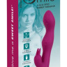 Фиолетовый вибратор A & G-Spot Rabbit Vibrator для стимуляции зон G и A - 23,6 см.