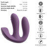 Фиолетовый тройной вибратор MIREVA RC Triple Hands-Free Vibrator Фиолетовый тройной вибратор MIREVA RC Triple Hands-Free Vibrator