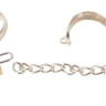 Металлические наручники Metal Handcuffs с замочками