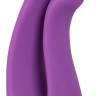 Фиолетовый перезаряжаемый вибратор Javida Double Vibe Фиолетовый перезаряжаемый вибратор Javida Double Vibe