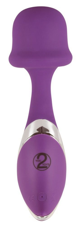 Фиолетовый вибромассажер Javida Massager