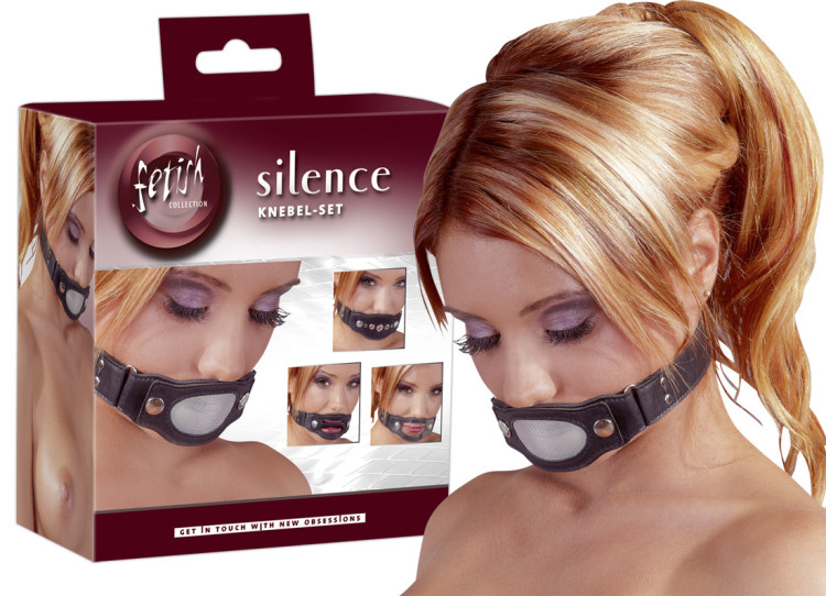 Кляп со сменными насадками для рта