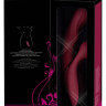 Малиновый вибратор-кролик с функцией постукивания 2 Function Rabbit Vibrator - 22,3 см.