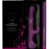 Фиолетовый вибратор-кролик с функцией постукивания и фрикциями 3 Function Rabbit Vibrator - 23,7 см.