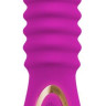 Лиловый вибратор 3 Function Vibrator с функцией фрикций и постукиванием