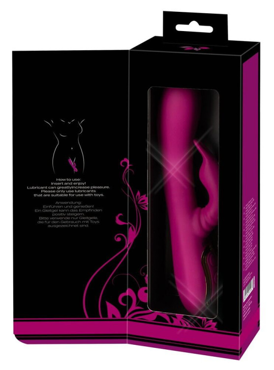 Фиолетовый вибратор 3 Function Vibrator с вращением бусин - 23 см. Фиолетовый вибратор 3 Function Vibrator с вращением бусин - 23 см.