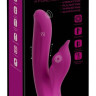 Лиловый вибратор-кролик 4 Function Vibrator - 24 см.