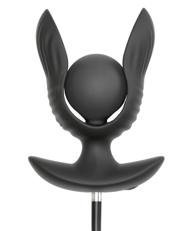 Черная расширяющаяся анальная пробка с вибрацией RC Inflatable Expander Plug with Vibration Черная расширяющаяся анальная пробка с вибрацией RC Inflatable Expander Plug with Vibration