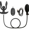 Черная расширяющаяся анальная пробка с вибрацией RC Inflatable Expander Plug with Vibration Черная расширяющаяся анальная пробка с вибрацией RC Inflatable Expander Plug with Vibration