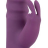 Фиолетовый вибратор-кролик 2 Function Rabbit Vibrator - 23,7 см.