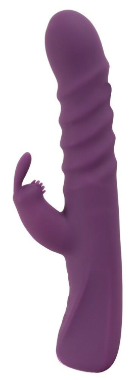 Фиолетовый вибратор-кролик 2 Function Rabbit Vibrator - 23,7 см.