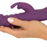 Фиолетовый вибратор-кролик 2 Function Rabbit Vibrator - 23,7 см.